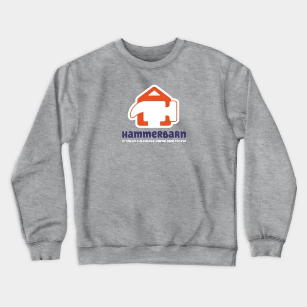 Hammerbarn Crewneck Sweatshirt by Cat Bone Design